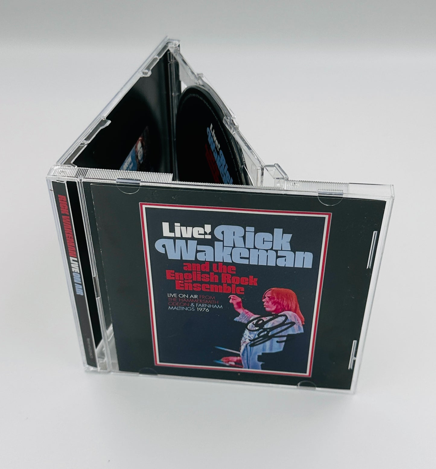[SIGNED] Rick Wakeman and the English Rock Ensemble: Live on Air 2xCD