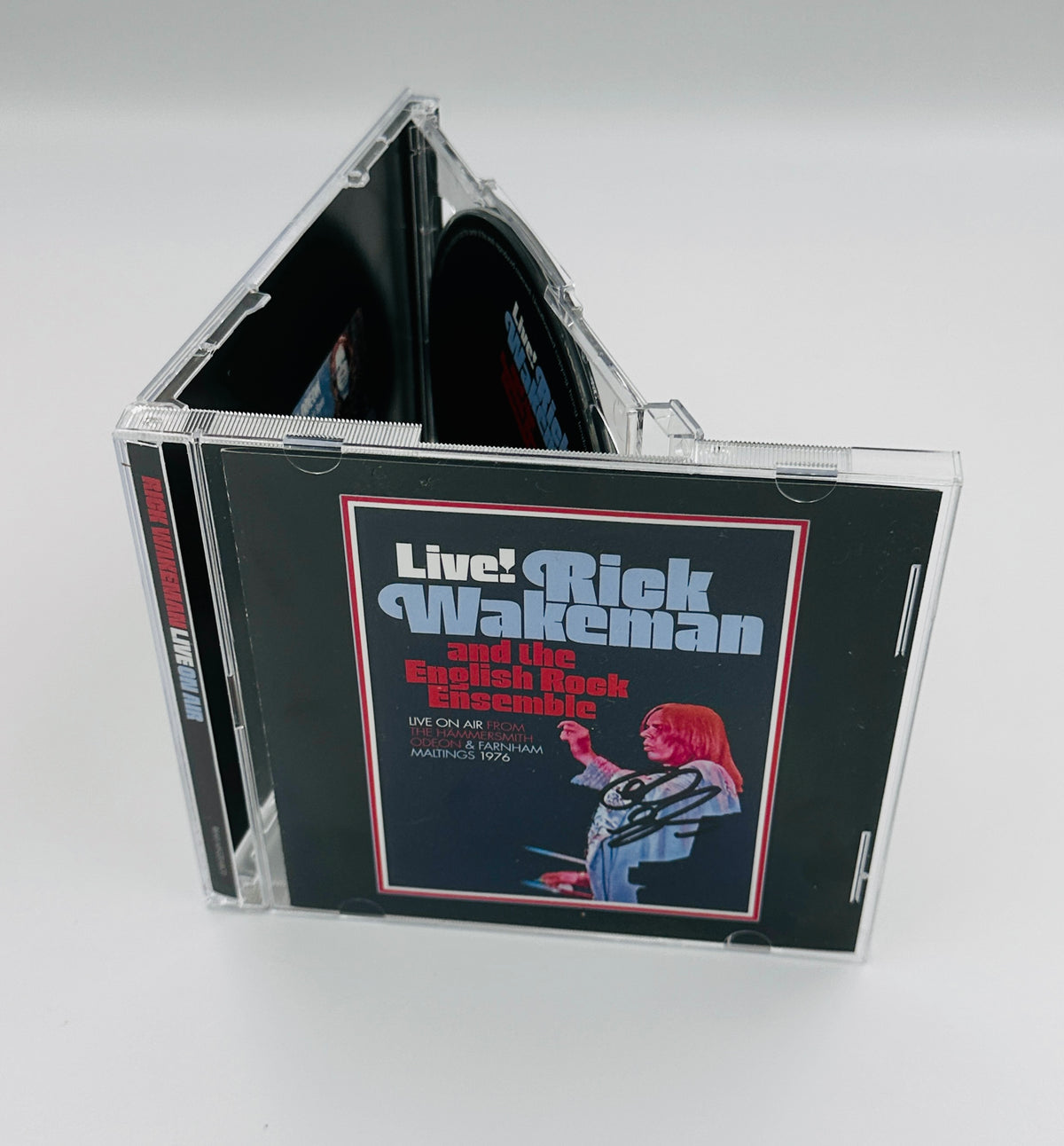 [SIGNED] Rick Wakeman and the English Rock Ensemble: Live on Air 2xCD
