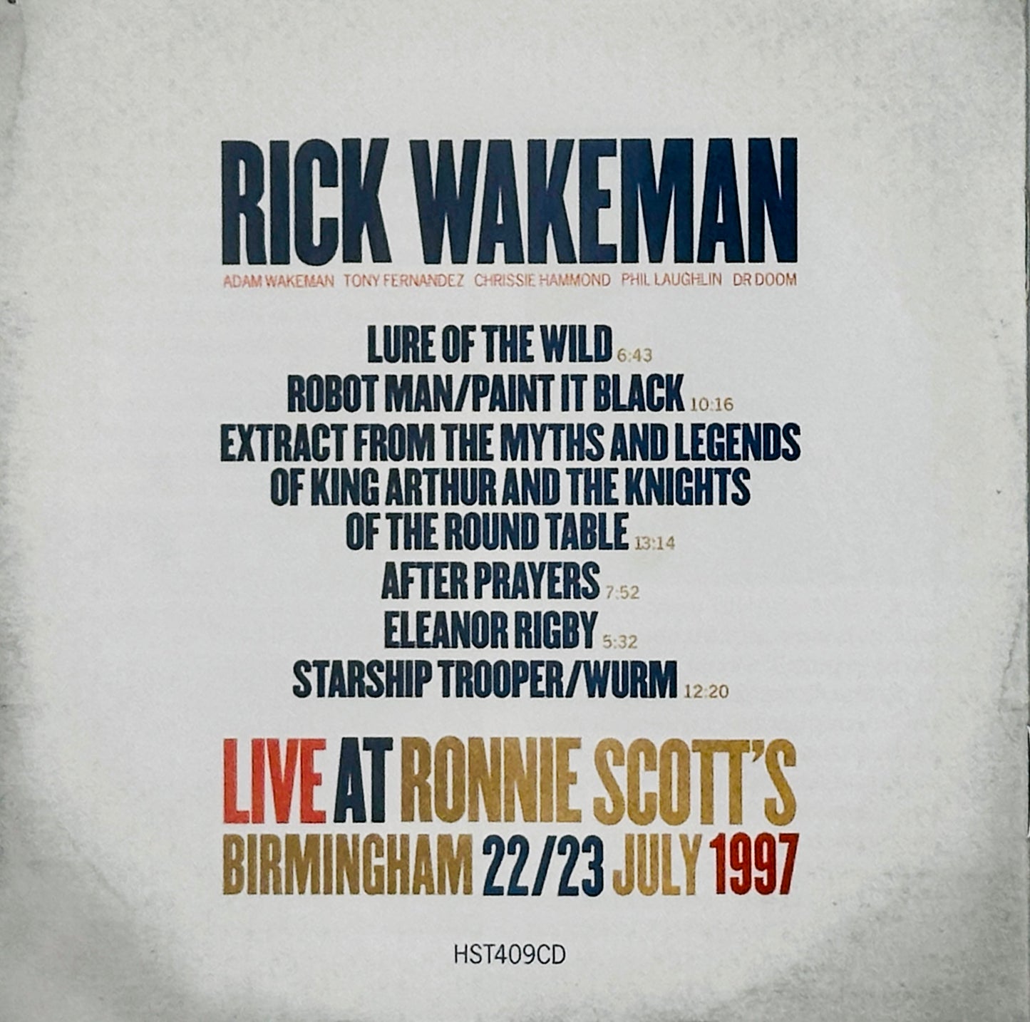 [SIGNED] Live at Ronnie Scott's CD
