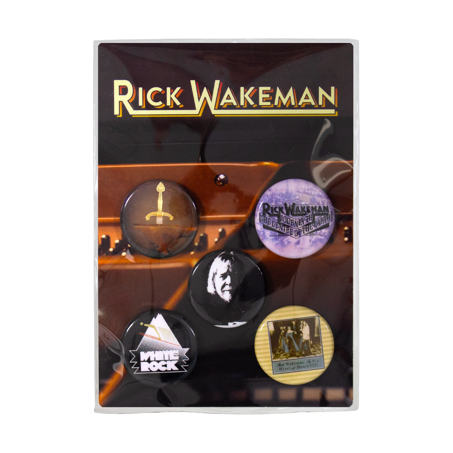 Rick Wakeman Button Pack