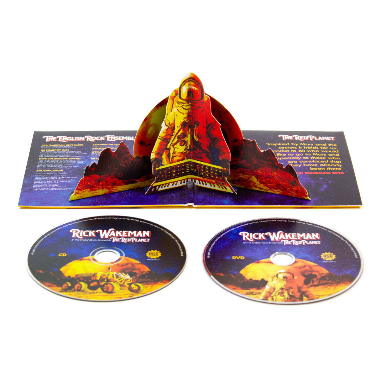 The Red Planet CD/DVD - Pop Up Packaging