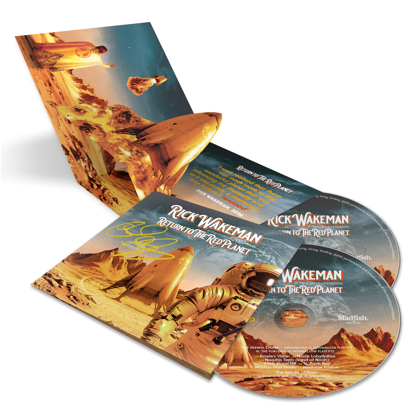 [WEB SHOP EXCLUSIVE] [Pop-Up & SIGNED] Return to the Red Planet CD + Blu-Ray